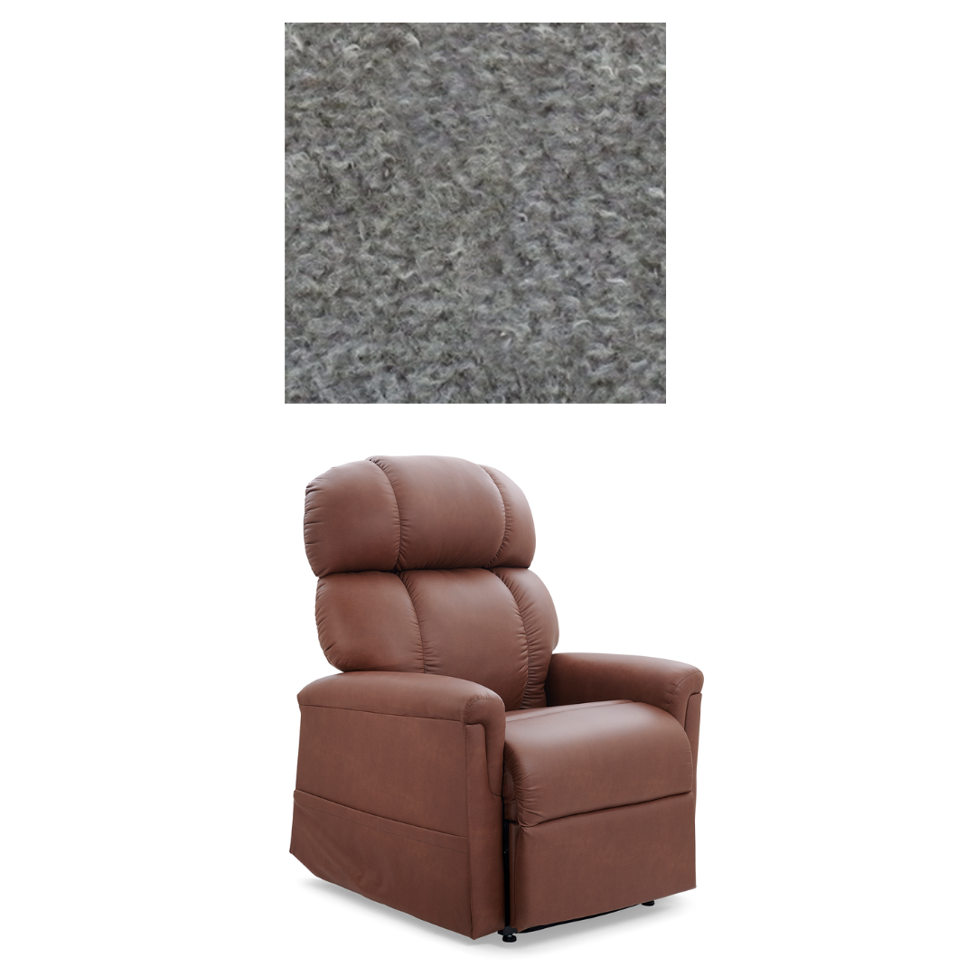 Golden Tech PR545 Recliner with Assisted Lift - Twilight & MaxiComfort Positioning - Shale